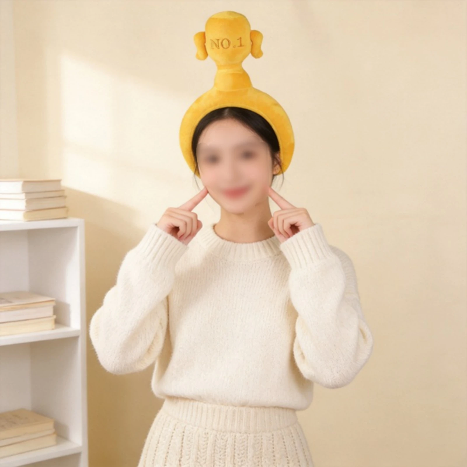 Fluffy Headband Yellow Novelty Headband Party Headwear Soft Pile Costume Item PP Cotton
Fluffy Headband Yellow Novelty Headband Party Headwear Soft Pile Costume Item PP Cotton