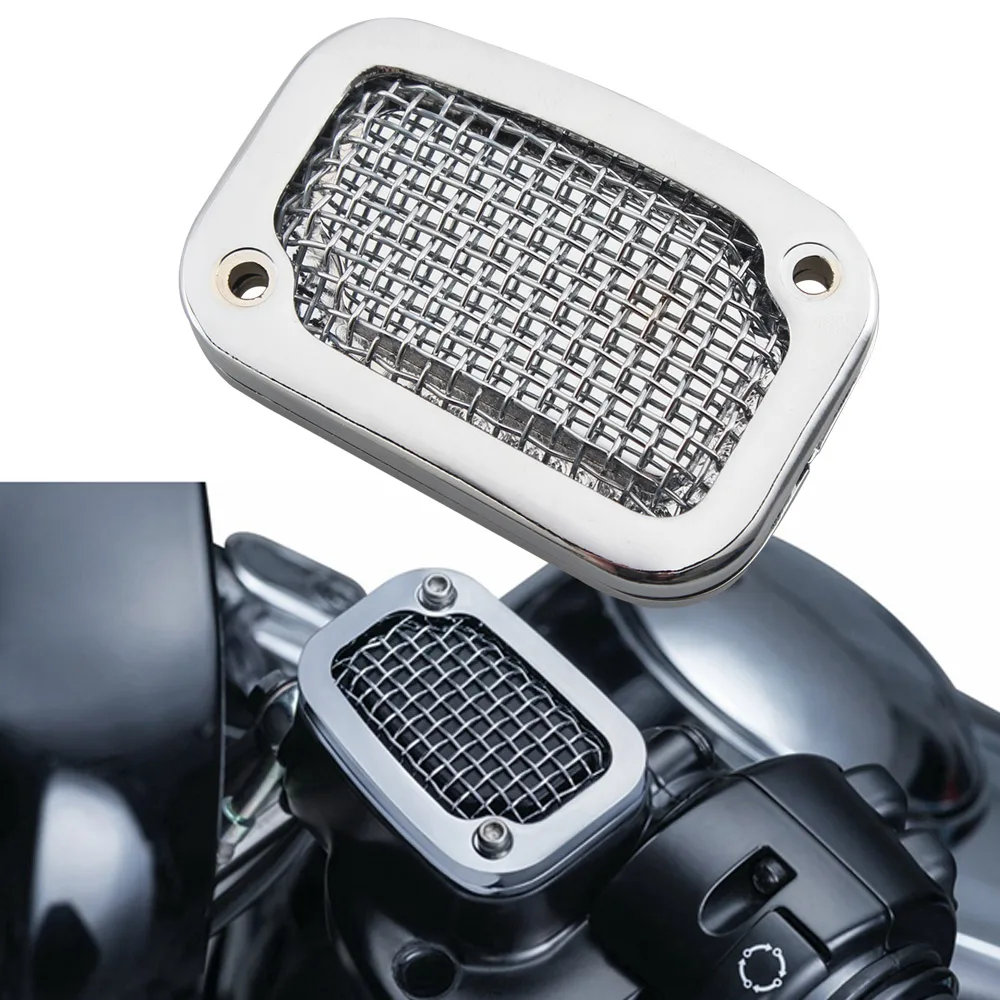 Motorcycle Part Brake Reservoir Master Cylinder Cover For Harley Softail Breakout Fat Boy Heritage Deluxe Street Bob FXLR 15-20
Motorcycle Part Brake Reservoir Master Cylinder Cover For Harley Softail Breakout Fat Boy Heritage Deluxe Street Bob FXLR 15-20