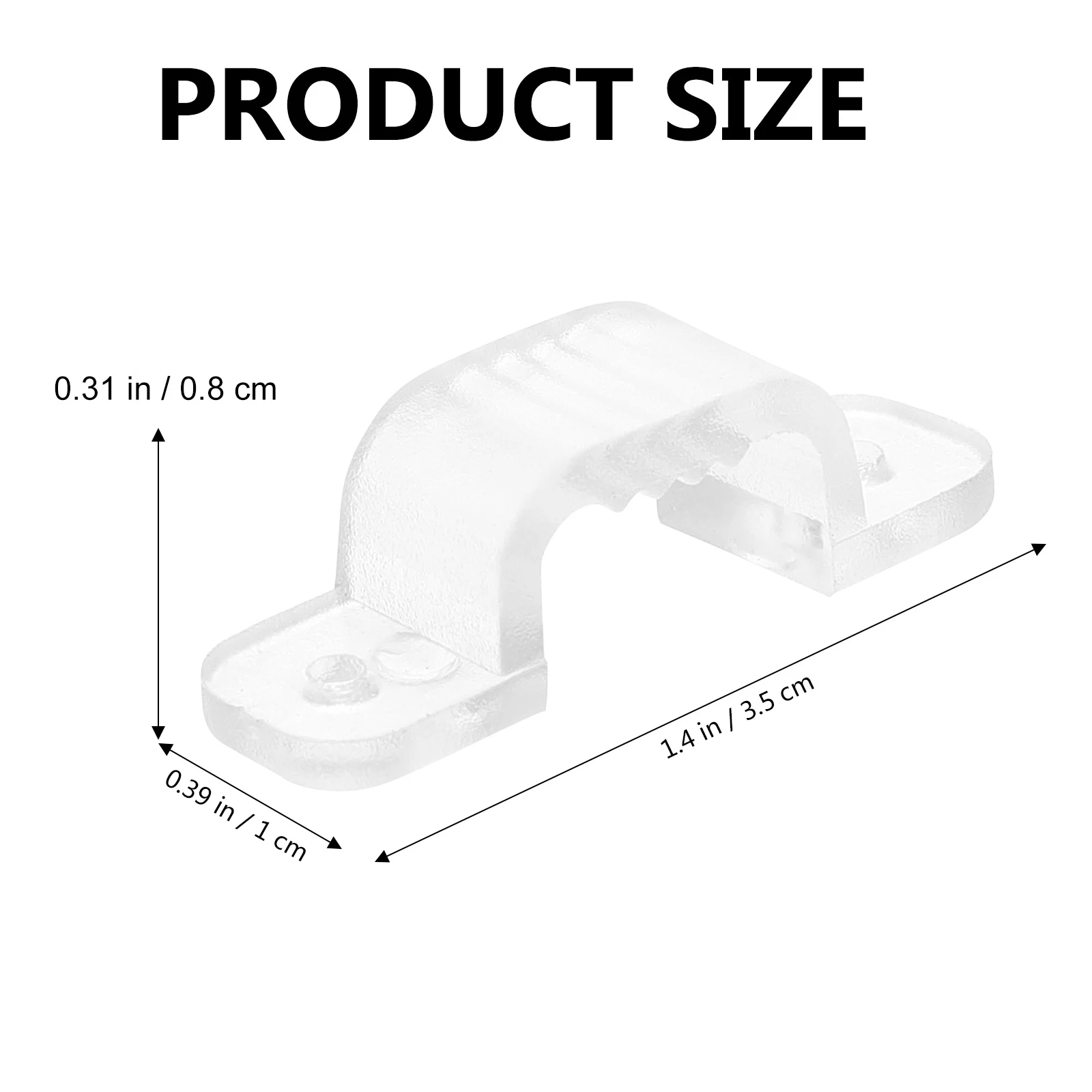 100pcs LED Strip Lights Clips Fixing Brackets Bar Tape Adhesive Holder Transparent Easy Install Long Use LED Lighting
100pcs LED Strip Lights Clips Fixing Brackets Bar Tape Adhesive Holder Transparent Easy Install Long Use LED Lighting