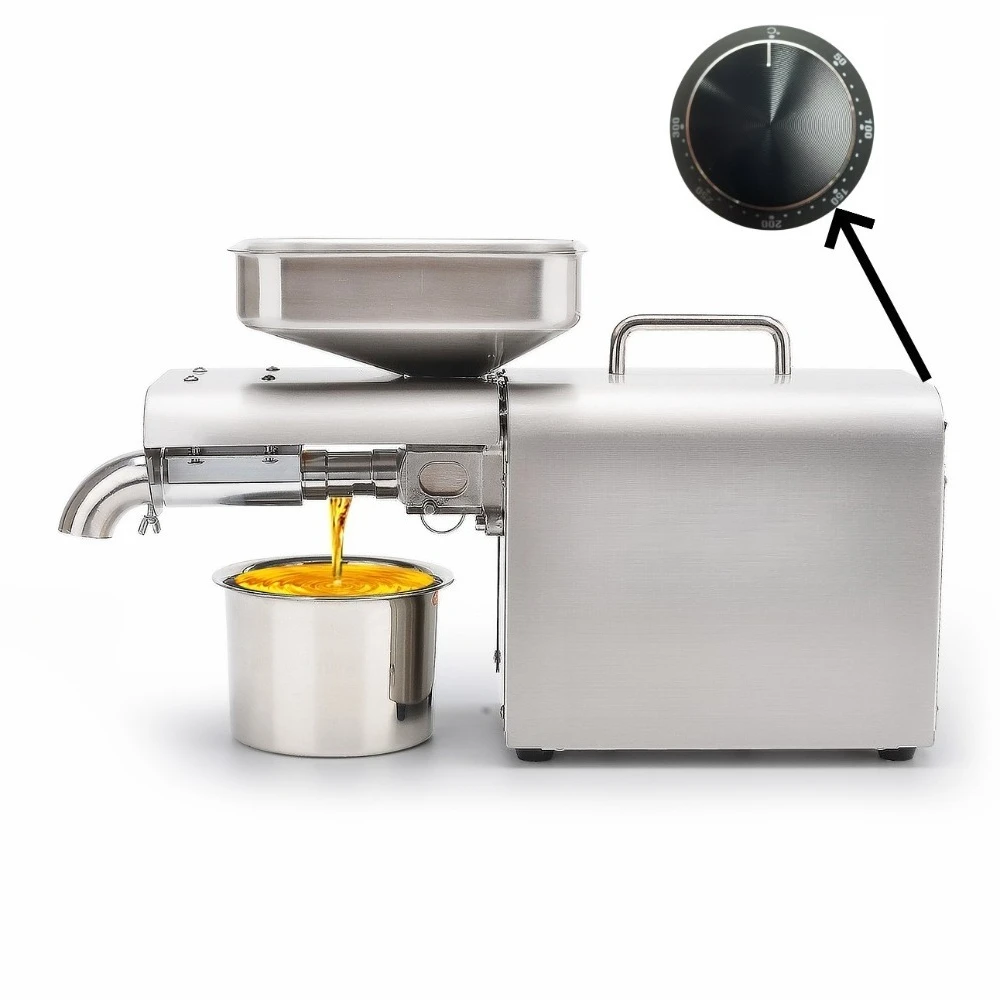 Automatic household intelligent press Small Stainless steel oil Household oil press
Automatic household intelligent press Small Stainless steel oil Household oil press