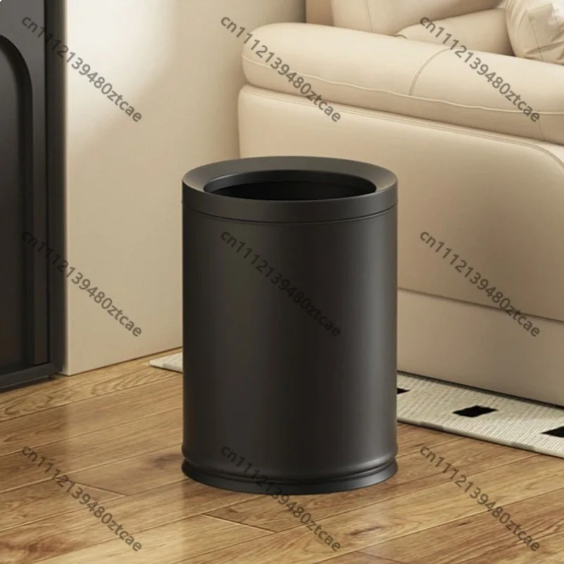 Simple Metal Wastebasket Large Capacity Trash Can for Kitchen Living Room Home
Simple Metal Wastebasket Large Capacity Trash Can for Kitchen Living Room Home