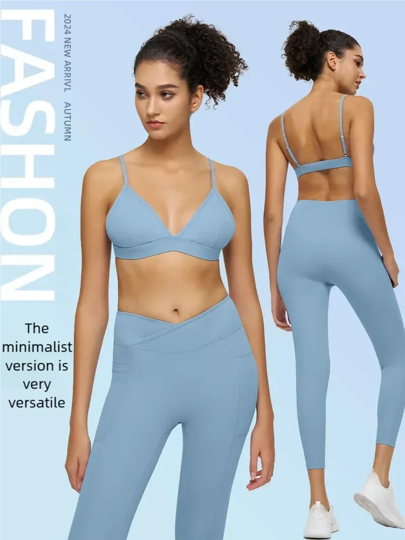 High-elastic sports bra, shockproof yoga tank top, suspender-style, bare-feel running and fitness top, sexy backless bra.
High-elastic sports bra, shockproof yoga tank top, suspender-style, bare-feel running and fitness top, sexy backless bra.