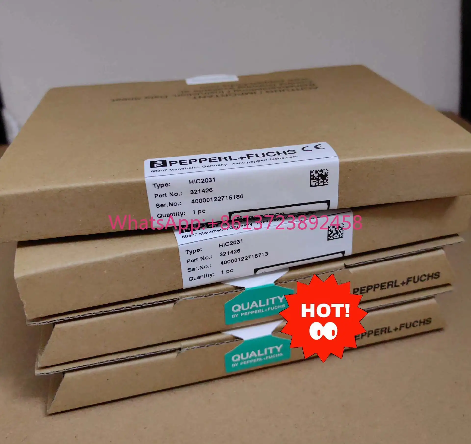 Pepperl + Fuchs HiC2031in stock
Pepperl + Fuchs HiC2031in stock