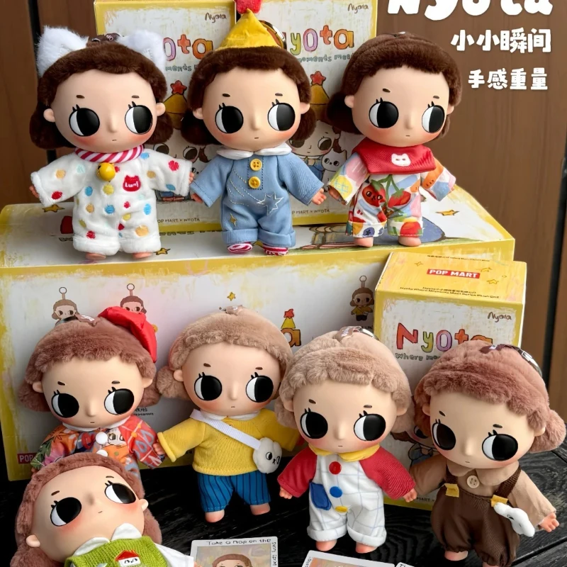 POPMART Серия Nyota Mini Moments: Фигурка-сюрприз в закрытой коробке, коллекционный брелок-подвеска, аниме-кукла, декоративная игрушка, подарок
POPMART Серия Nyota Mini Moments: Фигурка-сюрприз в закрытой коробке, коллекционный брелок-подвеска, аниме-кукла, декоративная игрушка, подарок