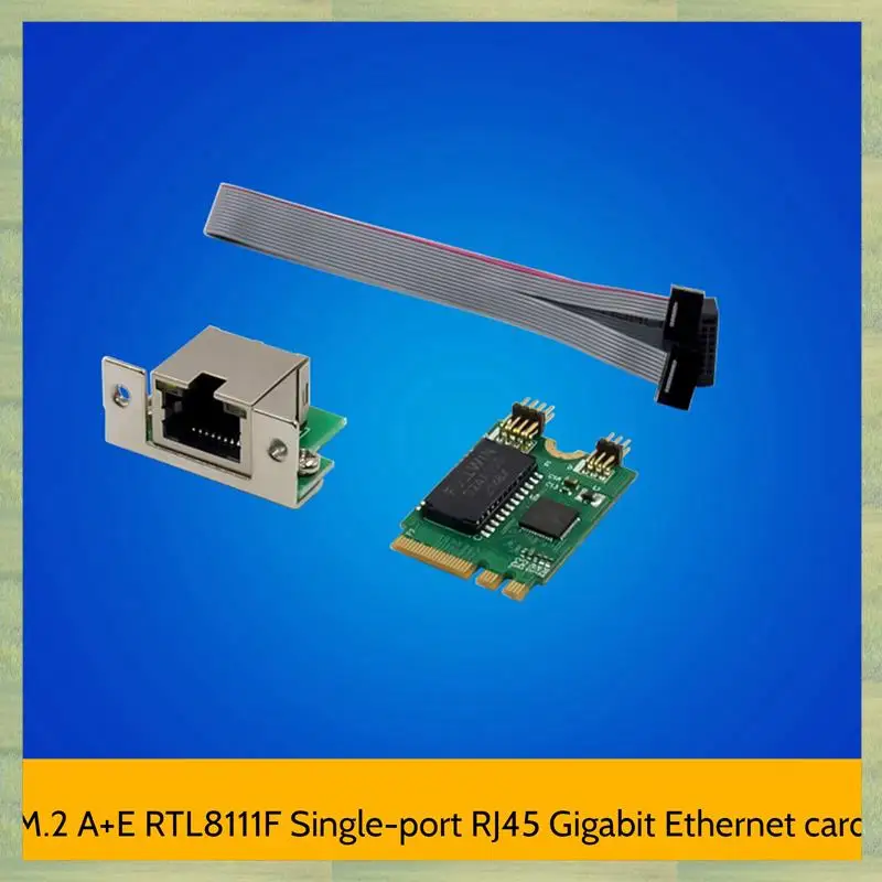 N15R-10X Mini PCIE Сетевая карта M.2 A+E к RTL8111F Gigabit Ethernet-карта Однопортовая сетевая карта Ethernet RJ45
N15R-10X Mini PCIE Сетевая карта M.2 A+E к RTL8111F Gigabit Ethernet-карта Однопортовая сетевая карта Ethernet RJ45