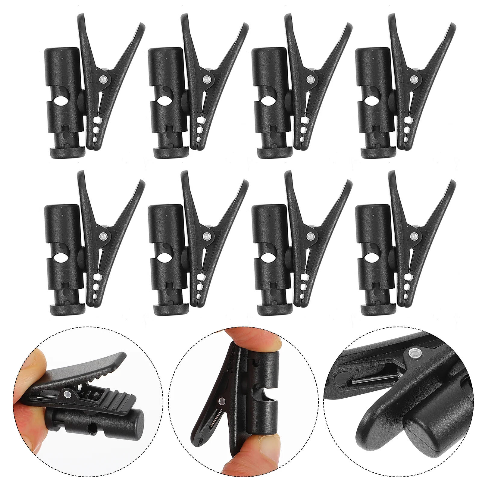 8 Pcs Headphone Cable Clip Clamps for Earphone Wire Organizers Wrappers Portable Microphone Wired Abs Clips Headset
8 Pcs Headphone Cable Clip Clamps for Earphone Wire Organizers Wrappers Portable Microphone Wired Abs Clips Headset