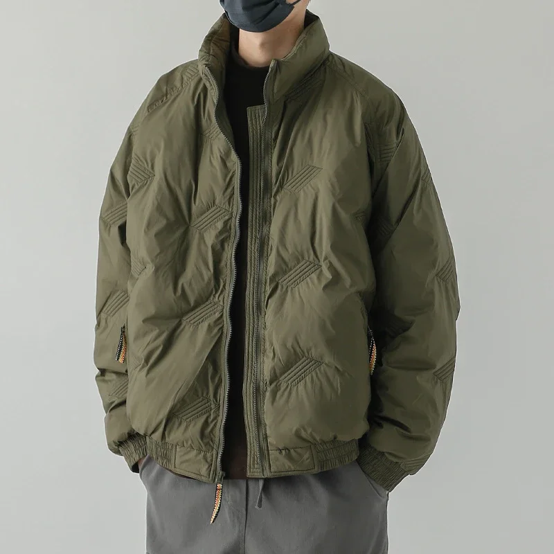 Winter American Fashion Vintage Parkas Jackets For Men Outdoor Windbreaker Y2K Casual Padding Coats Loose Embroidery Down Jacket
Winter American Fashion Vintage Parkas Jackets For Men Outdoor Windbreaker Y2K Casual Padding Coats Loose Embroidery Down Jacket
