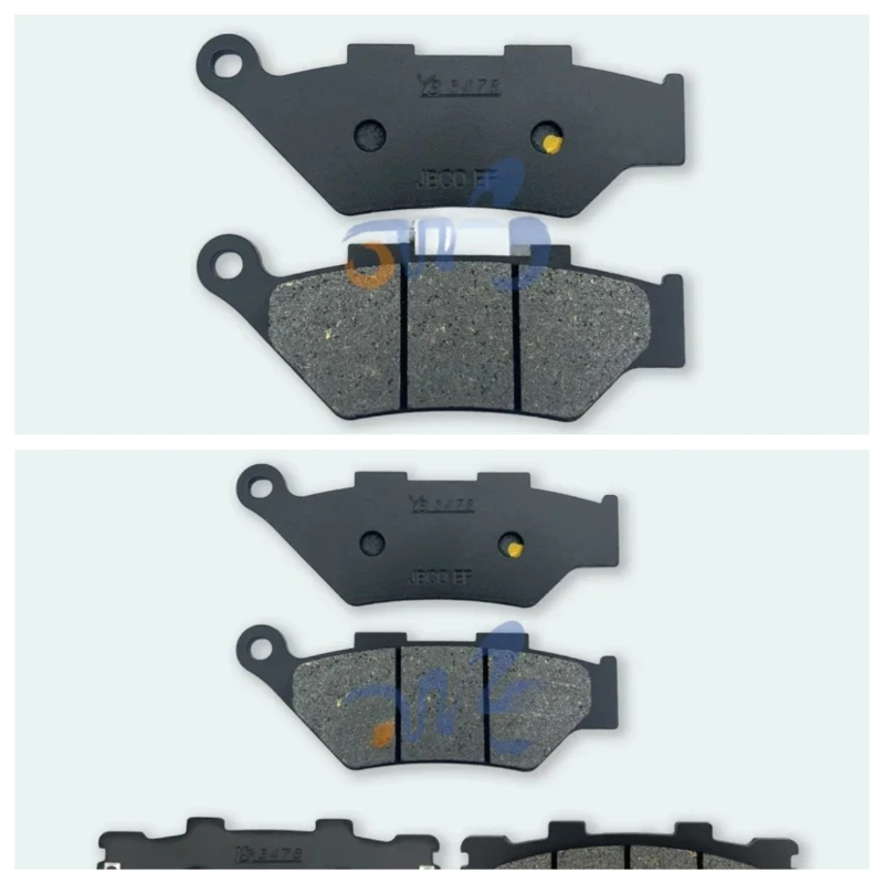 Motorcycle Front Rear Brake Pads for Qianjiang QJMOTOR 250 Sai 250R QJ250R QJ250GS-29E Single-arm Version
Motorcycle Front Rear Brake Pads for Qianjiang QJMOTOR 250 Sai 250R QJ250R QJ250GS-29E Single-arm Version