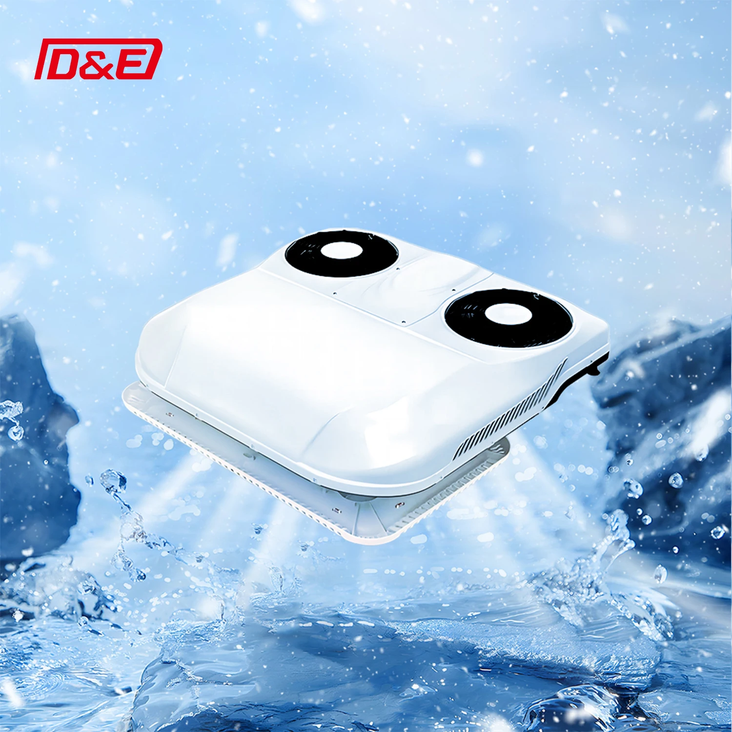 Кондиционер для крыши RV с двумя вентиляторами для грузовиков, автодомов, кемперов, автобусов - 12В/24В, полностью бесщеточный двигатель
Кондиционер для крыши RV с двумя вентиляторами для грузовиков, автодомов, кемперов, автобусов - 12В/24В, полностью бесщеточный двигатель