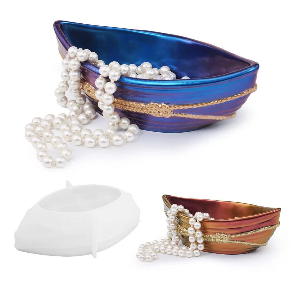 Small Boat Candle Vessel Silicone Molds DIY Handmade Rope Ship Candle Cup Plaster Cement Mould Storage Box Epoxy Resin Mold Tool
Small Boat Candle Vessel Silicone Molds DIY Handmade Rope Ship Candle Cup Plaster Cement Mould Storage Box Epoxy Resin Mold Tool