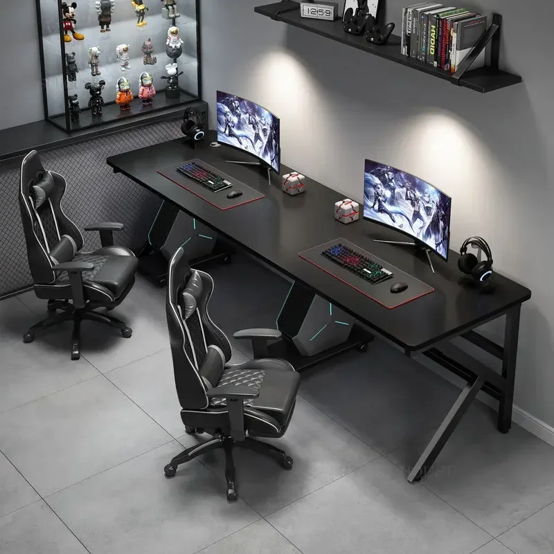 Modern Double Computer Desks Office Furniture Simple Internet Cafe Gaming Tables Computer Table Home Workbench Writing
Modern Double Computer Desks Office Furniture Simple Internet Cafe Gaming Tables Computer Table Home Workbench Writing