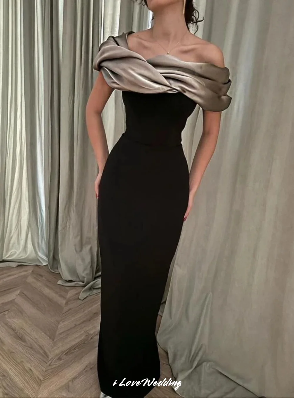 Elegant Off the Shoulder Evening Dresses 2025 Satin Sleeveless Mermaid Floor-Length Prom Dresses Wedding Guest Dress Customized
Elegant Off the Shoulder Evening Dresses 2025 Satin Sleeveless Mermaid Floor-Length Prom Dresses Wedding Guest Dress Customized