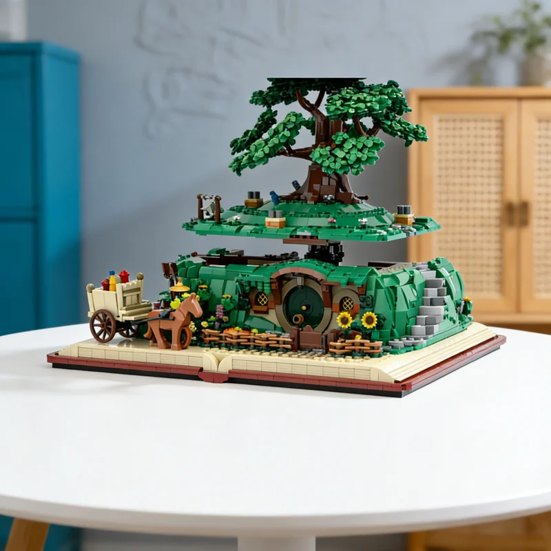 4293pcs MOC An Unexpected Party Bag End Set Hobbit Lord Rings Model Building Blocks Architecture Toy Christmas Gifts Brick Kids
4293pcs MOC An Unexpected Party Bag End Set Hobbit Lord Rings Model Building Blocks Architecture Toy Christmas Gifts Brick Kids