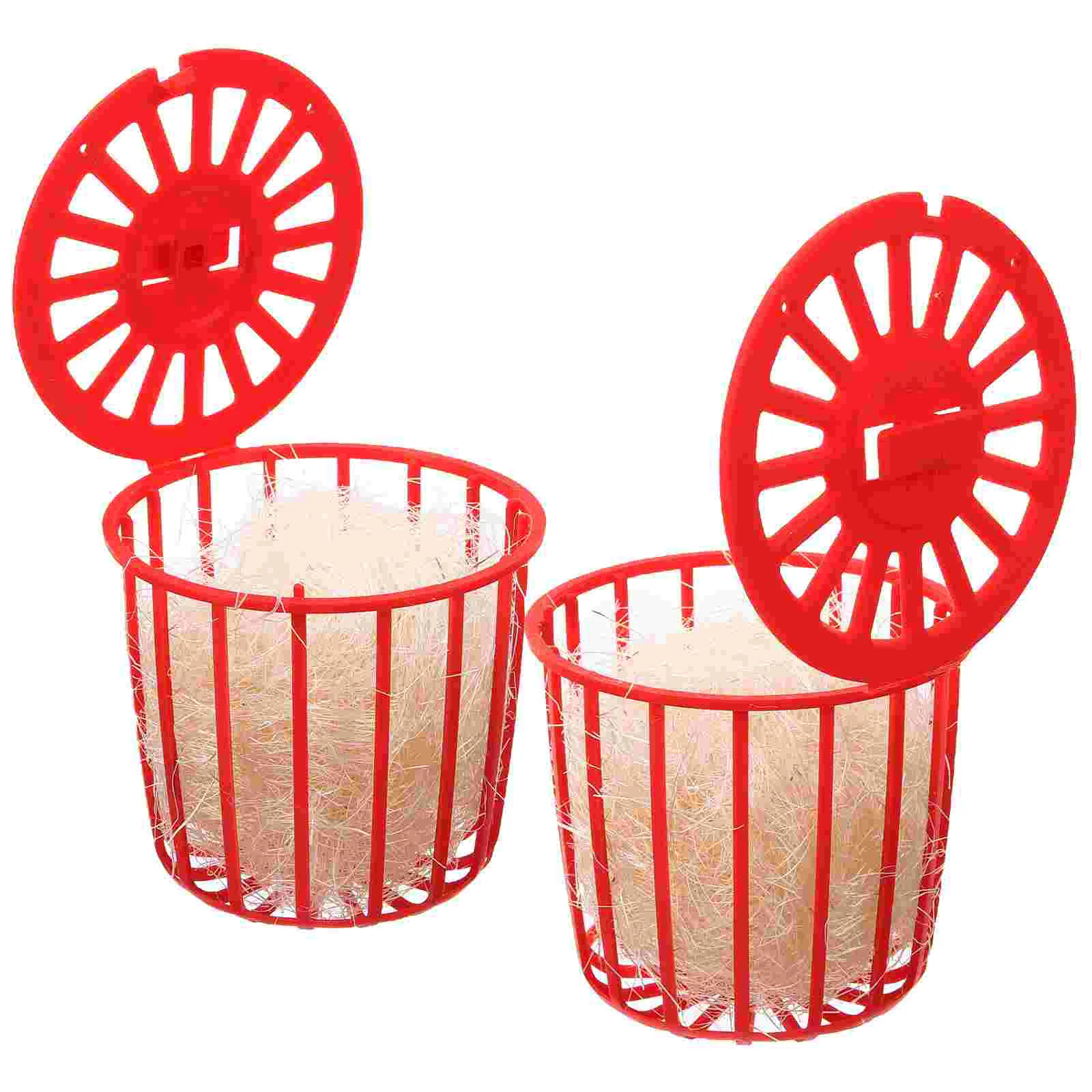 2 Pcs Bird's Nest Toy Bedding for Cage Hollow Pet Supplies Hatching Silk Breeding
2 Pcs Bird's Nest Toy Bedding for Cage Hollow Pet Supplies Hatching Silk Breeding
