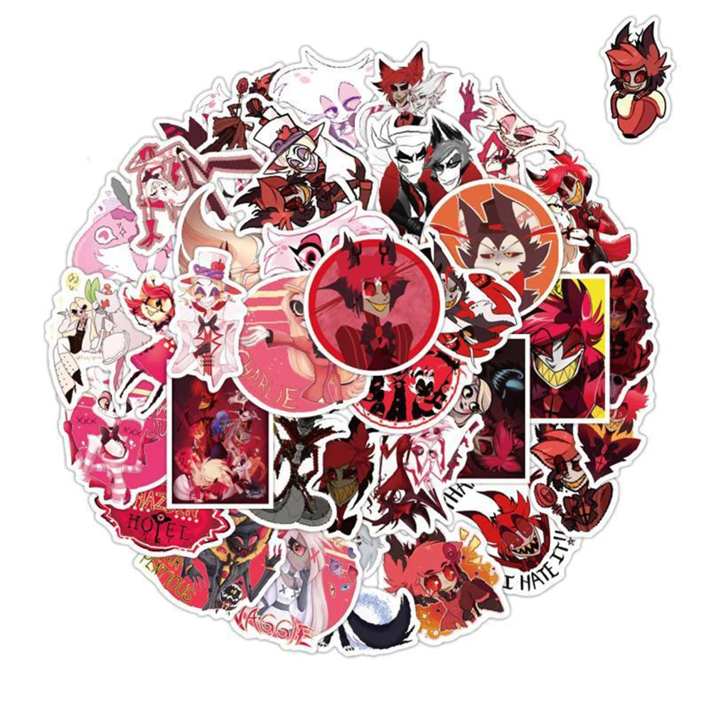 10/30/50pcs Cool Anime Helluva Boss Graffiti Stickers Funny Cartoon PVC Decals Kids Toys DIY Notebook Phone Guitar Sticker Decor
10/30/50pcs Cool Anime Helluva Boss Graffiti Stickers Funny Cartoon PVC Decals Kids Toys DIY Notebook Phone Guitar Sticker Decor