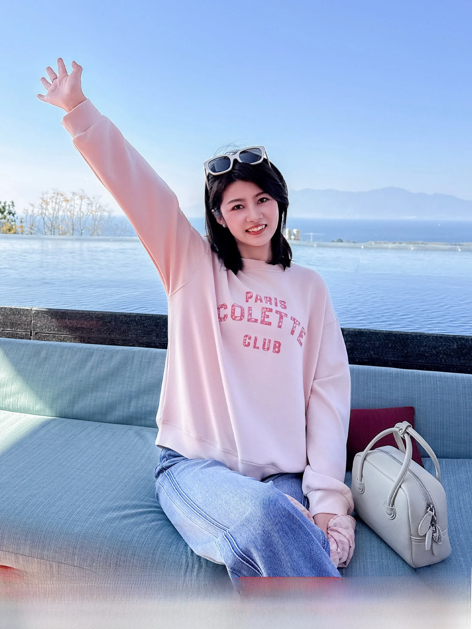 Zillal Purple Road Letter Scarf Casual Loose Letter Embroidery round Ne Hoodie Women's Faion Cotton Polyester Blend Long ...
Zillal Purple Road Letter Scarf Casual Loose Letter Embroidery round Ne Hoodie Women's Faion Cotton Polyester Blend Long ...