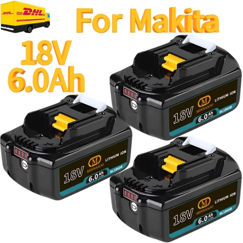 100% подлинная литиевая батарея Makita 18 В, 6,0 Ач, замена для BL1840 BL1850B Аксессуар
100% подлинная литиевая батарея Makita 18 В, 6,0 Ач, замена для BL1840 BL1850B Аксессуар