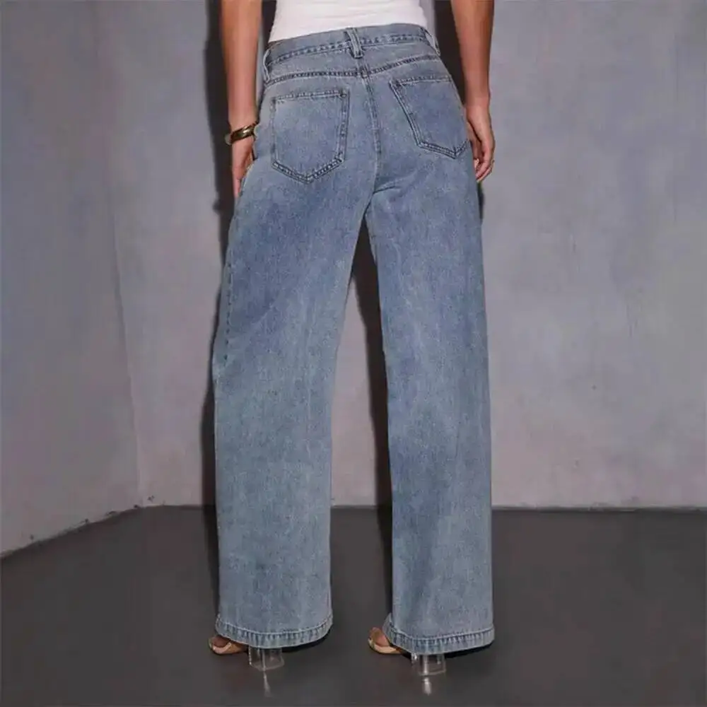Fashion Women's 2026 New INS Wide-Leg Slimming Loose-Office Lady-Length Denim Pants
Fashion Women's 2026 New INS Wide-Leg Slimming Loose-Office Lady-Length Denim Pants