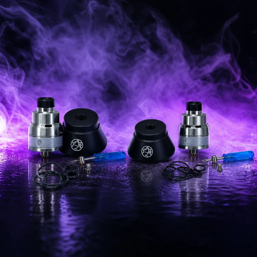 NextEra RTA Styled 316SS Rebuildable Tank Atomizer with Bottom Feeding Pin for Vaping
NextEra RTA Styled 316SS Rebuildable Tank Atomizer with Bottom Feeding Pin for Vaping
