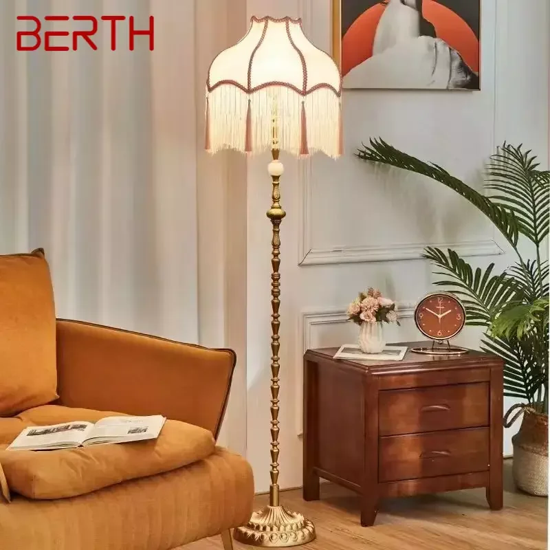 BERTH European Floor Lamp American Retro French Tassel Living Room Bedroom Villa Sofa Edge Originality Home Furnishings
BERTH European Floor Lamp American Retro French Tassel Living Room Bedroom Villa Sofa Edge Originality Home Furnishings