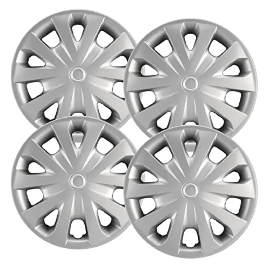 Premium Quality 15" Silver Hubcaps/Wheel Covers fits 2012-2019 Nissan Versa Heavy Duty Construction Set of 4
Premium Quality 15" Silver Hubcaps/Wheel Covers fits 2012-2019 Nissan Versa Heavy Duty Construction Set of 4