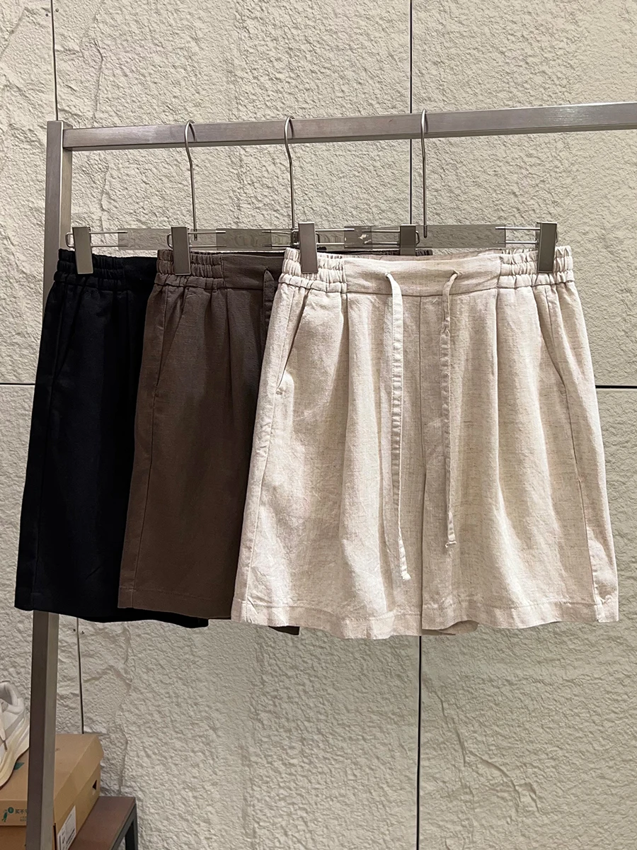 Recommended Linen Lyocell Men's Summer Casual Comfortable Breathable Versatile Shorts Loose Fit 70% Linen 30%
Recommended Linen Lyocell Men's Summer Casual Comfortable Breathable Versatile Shorts Loose Fit 70% Linen 30%