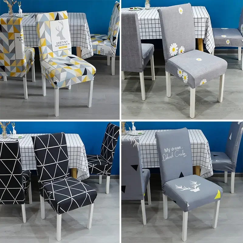Chair Cover 2 Pcs Modern Style Geometric Pattern Elastic Slipcover Protector Universal for Home Washable 2 Sets Home Decoritave
Chair Cover 2 Pcs Modern Style Geometric Pattern Elastic Slipcover Protector Universal for Home Washable 2 Sets Home Decoritave