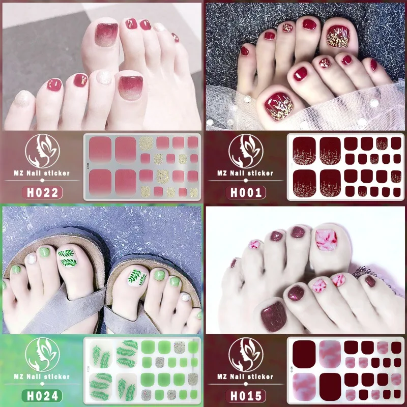 MEBIS Nail Stickers Toenail Sticker Film Summer New Nail Art Foot Sticker Craft Nail Oil Film Toenail Sticker Finished Product
MEBIS Nail Stickers Toenail Sticker Film Summer New Nail Art Foot Sticker Craft Nail Oil Film Toenail Sticker Finished Product