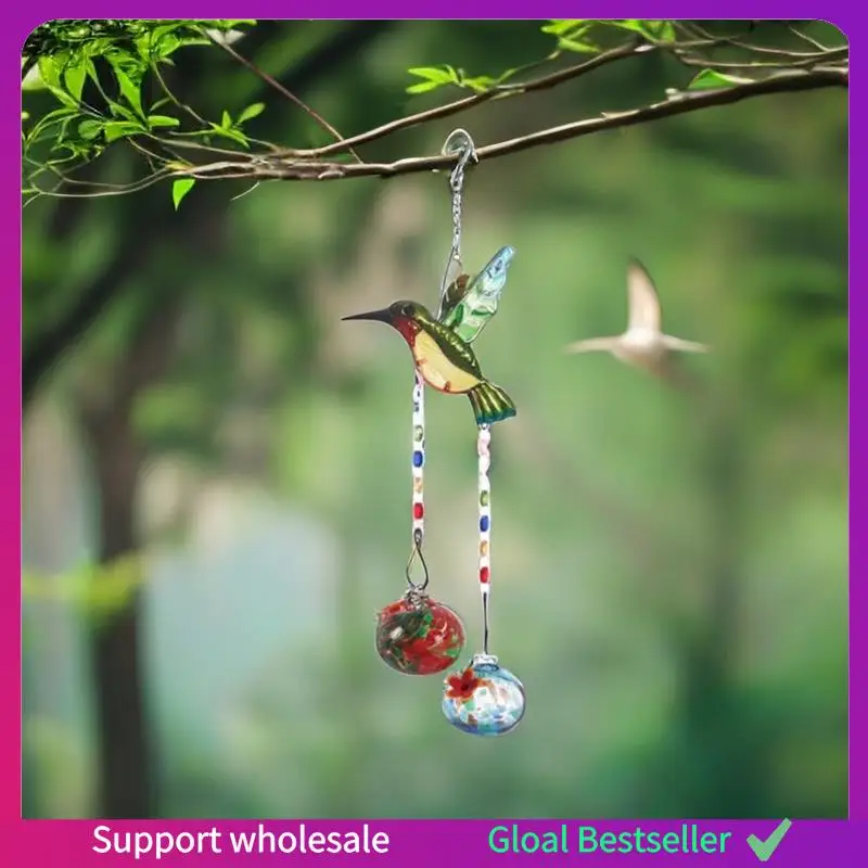 A38M Stained Glass Feeder Wind Chime Bird Water Feeder To Feed Birds Durable Easy To Use A
A38M Stained Glass Feeder Wind Chime Bird Water Feeder To Feed Birds Durable Easy To Use A