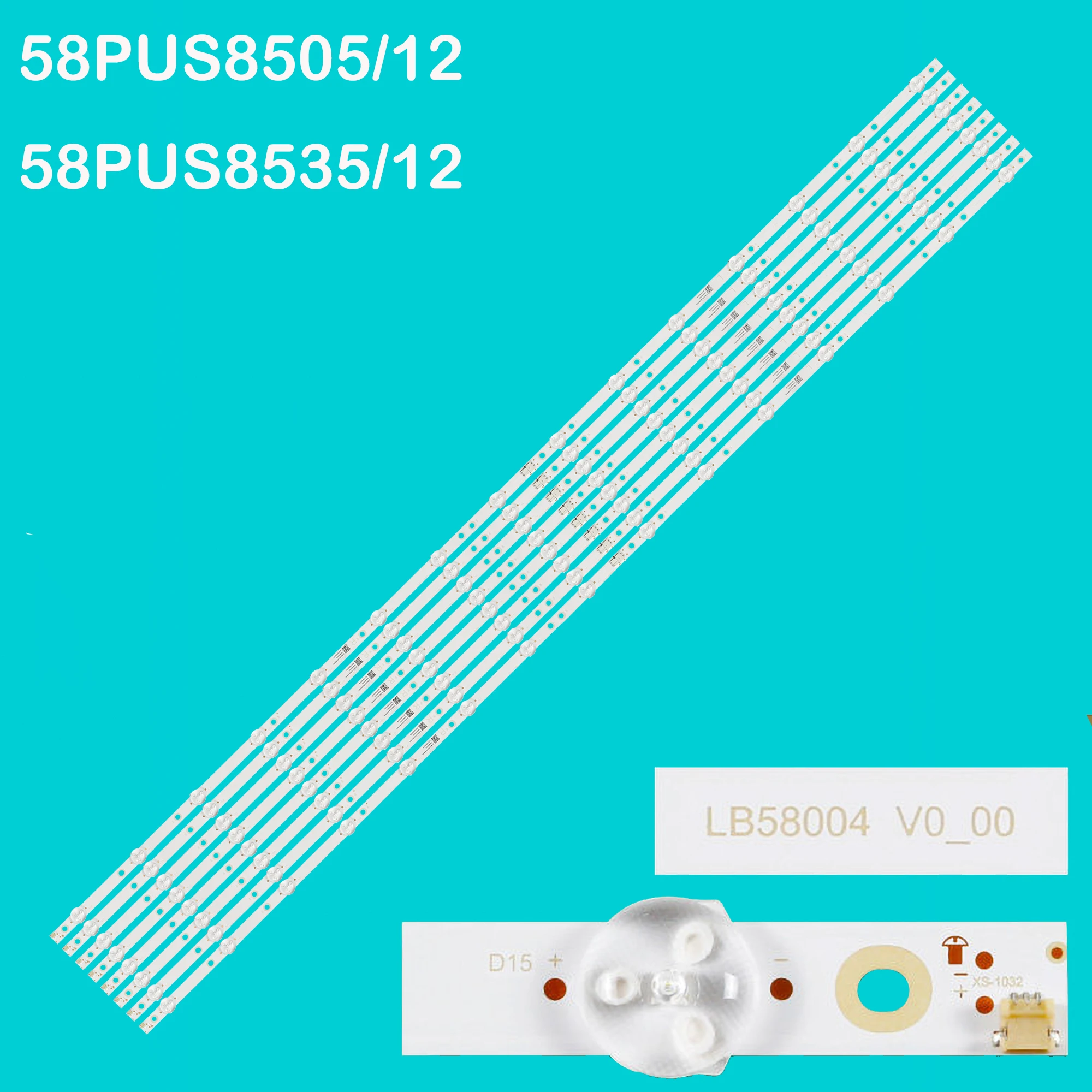 LED BackLight Strip For 58PUS6805/62 58PUS8505/62 58PUS8535 58PUS8535/12 58PUS8555 58PUS8555/12 58PUS9005 LB58009
LED BackLight Strip For 58PUS6805/62 58PUS8505/62 58PUS8535 58PUS8535/12 58PUS8555 58PUS8555/12 58PUS9005 LB58009