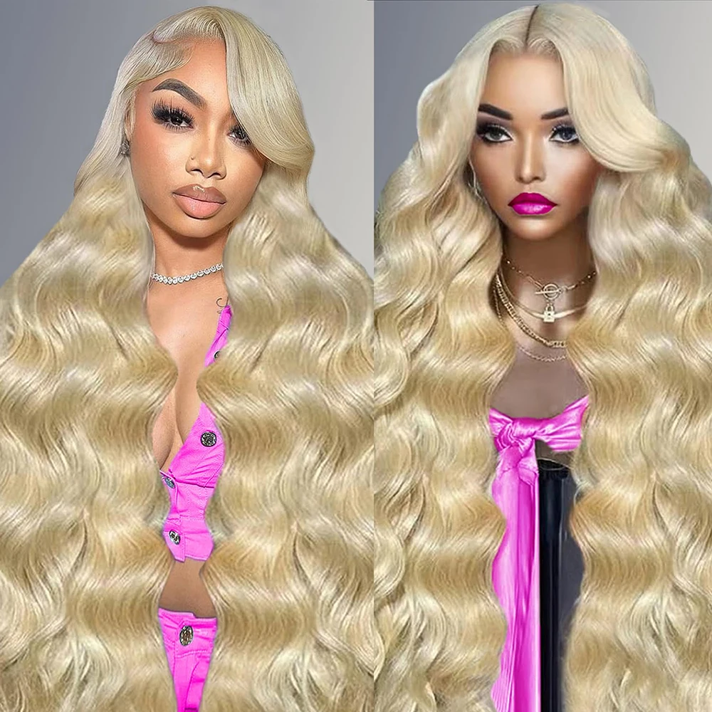 613 13x6 Lace Front Wig Human Hair 200 Density Blonde Body Wave Lace Front Wigs Human Hair Pre Plucked 613 HD Lace Frontal Wig
613 13x6 Lace Front Wig Human Hair 200 Density Blonde Body Wave Lace Front Wigs Human Hair Pre Plucked 613 HD Lace Frontal Wig