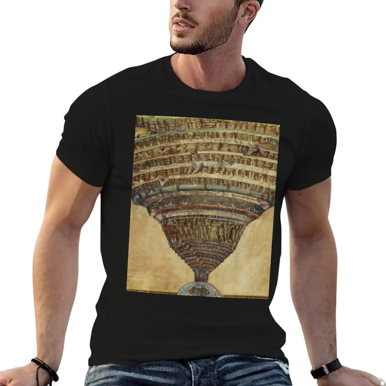 Botticelli - La Carte de l'Enfer Dante’s Map of Hell T-Shirt croswit shirt man kawaii clothes outfits for men
Botticelli - La Carte de l'Enfer Dante’s Map of Hell T-Shirt croswit shirt man kawaii clothes outfits for men