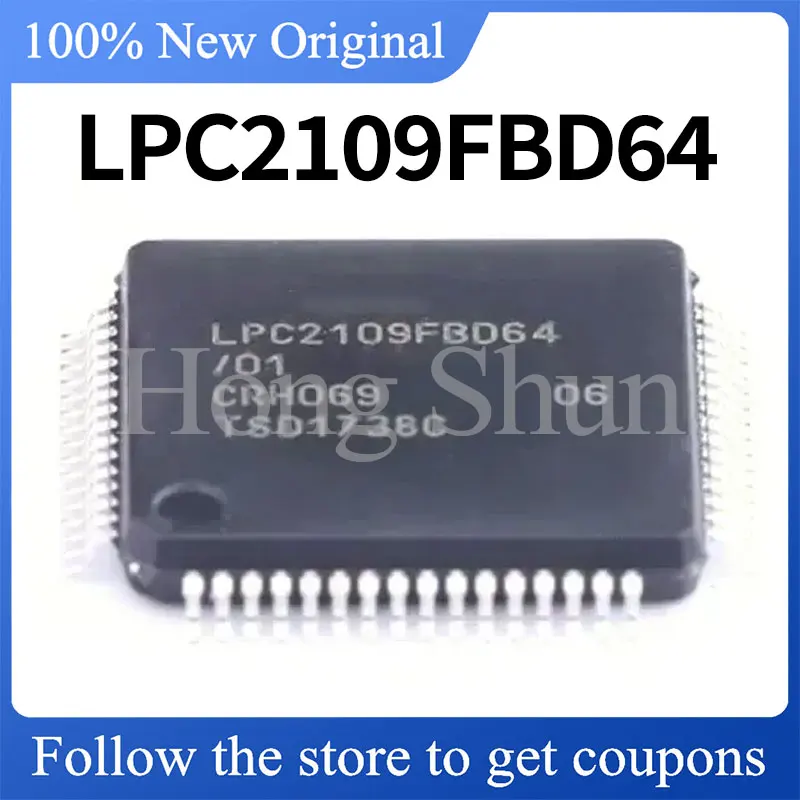 Standard version LPC2109FBD64 QFP64
Standard version LPC2109FBD64 QFP64