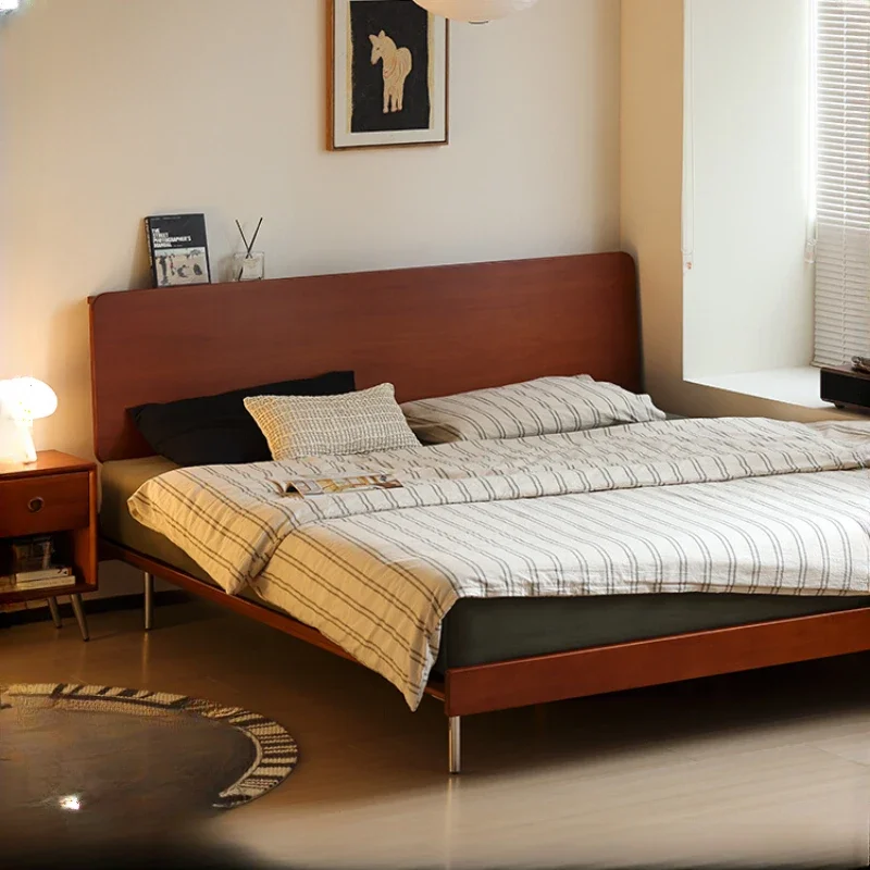 Frame Full Twin Bedroom European Style Modern Bed Frame King Size Simple Nightstands Queen Bed Cama De Casal Home Furniture
Frame Full Twin Bedroom European Style Modern Bed Frame King Size Simple Nightstands Queen Bed Cama De Casal Home Furniture