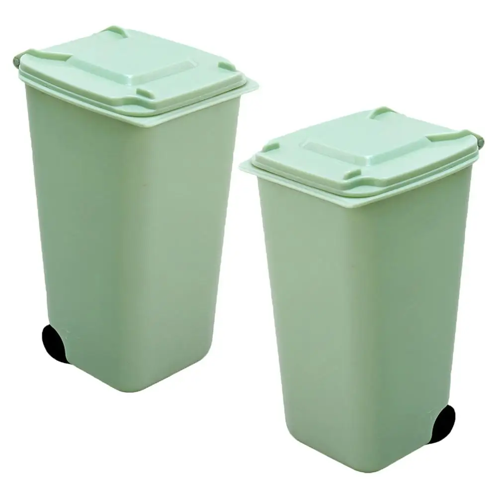 2Pcs Mini Can Small Waste Bucket Desktop Garbage Container Office Countertop Organizer Miniature Trash Bin Storage Box
2Pcs Mini Can Small Waste Bucket Desktop Garbage Container Office Countertop Organizer Miniature Trash Bin Storage Box