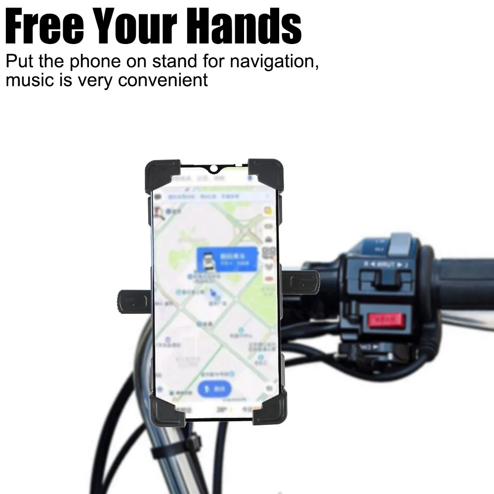 Support 360° Rotating Bicycle Motorcycle Phone Holder Adjustable Automatic Lock Telescopic GPS Navigation Support
Support 360° Rotating Bicycle Motorcycle Phone Holder Adjustable Automatic Lock Telescopic GPS Navigation Support