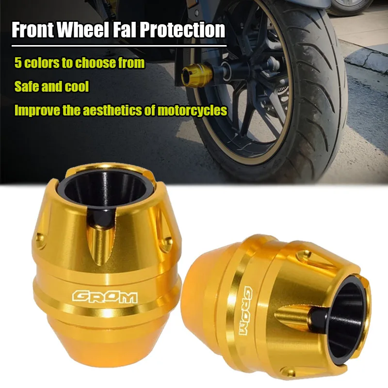 For HONDA MSX125 GROM125 MSX 125SF GROM 125 Accessorie Front Fork Wheel Fall Protection Frame Slider Anti Crash Protector
For HONDA MSX125 GROM125 MSX 125SF GROM 125 Accessorie Front Fork Wheel Fall Protection Frame Slider Anti Crash Protector