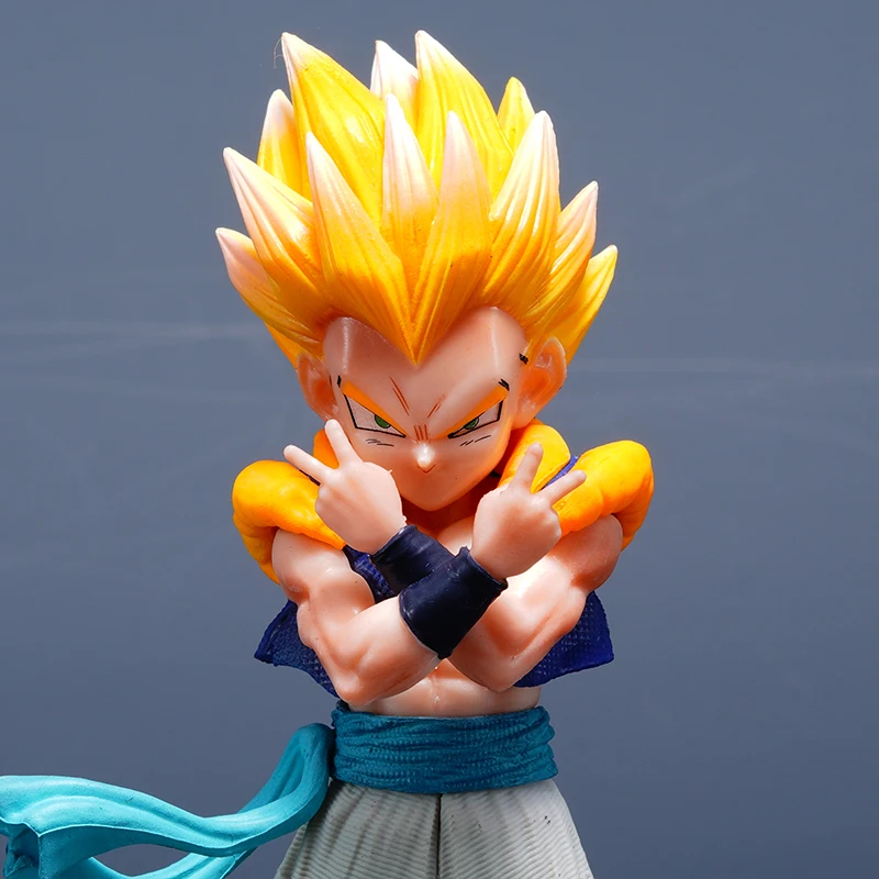 Dragon Ball Z Gotenks SSJ3 PVC Action Figure - Super Saiyan 3 Collectible Statue Model Anime Toy Gift for Children
Dragon Ball Z Gotenks SSJ3 PVC Action Figure - Super Saiyan 3 Collectible Statue Model Anime Toy Gift for Children