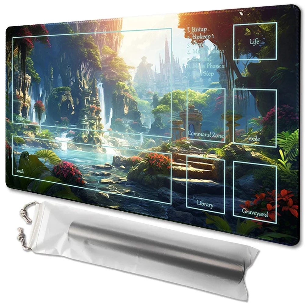 Castle in the woods — настольная игра MTG Playmat, игровой коврик, размер 60X35 см, совместимый с TCG
Castle in the woods — настольная игра MTG Playmat, игровой коврик, размер 60X35 см, совместимый с TCG