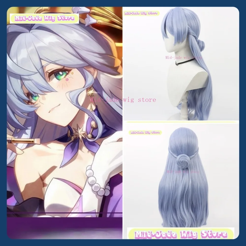 Магазин париков среднего нефрита Honkai Star Rail Robin, парик для косплея, аниме, игра, ролевая игра, синтетический парик для вечеринки на Хэллоуин
Магазин париков среднего нефрита Honkai Star Rail Robin, парик для косплея, аниме, игра, ролевая игра, синтетический парик для вечеринки на Хэллоуин