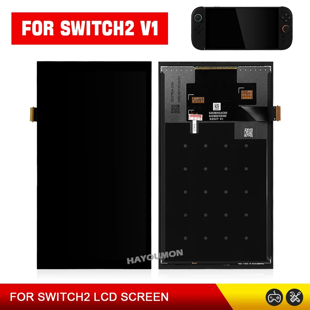 V1 LCD Screen for Switch 2 Console Replacement LCD Display Full Screen Assembly Digitizer for NS2 Switch 2 Game Host
V1 LCD Screen for Switch 2 Console Replacement LCD Display Full Screen Assembly Digitizer for NS2 Switch 2 Game Host