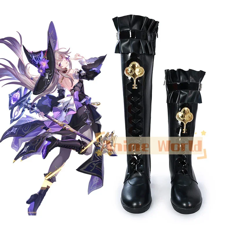 Honkai: Star Rail The Herta Shoes Сапоги для косплея Карнавальные сапоги на Хэллоуин на заказ
Honkai: Star Rail The Herta Shoes Сапоги для косплея Карнавальные сапоги на Хэллоуин на заказ