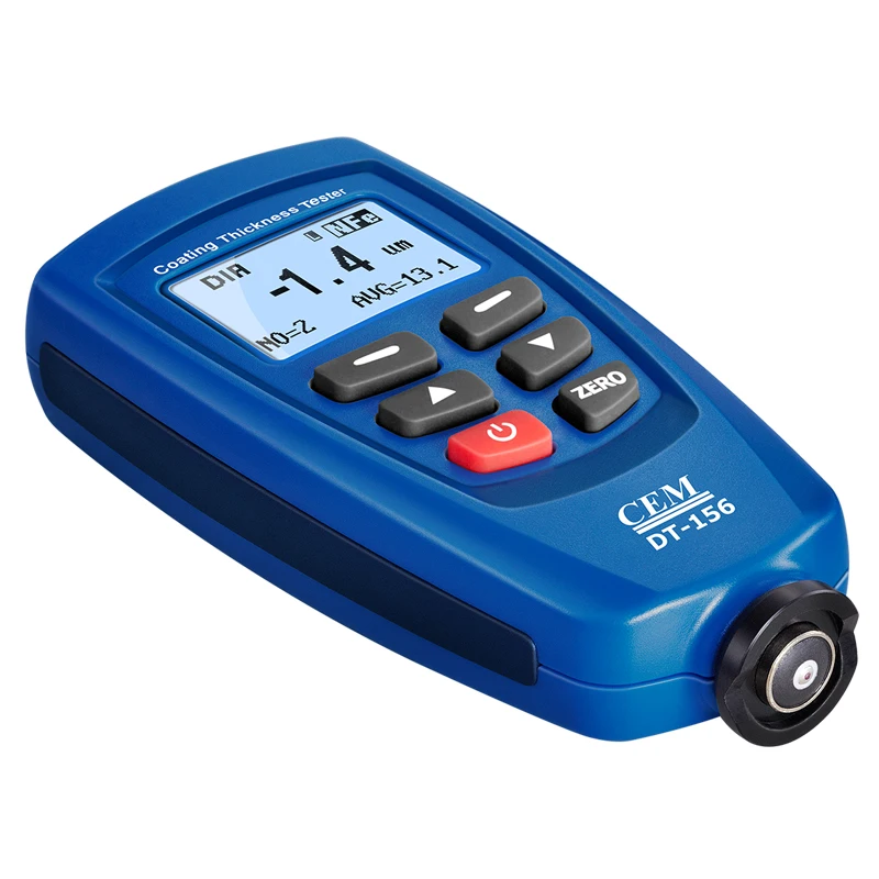 Digital Coating Thickness Gauge CEM156 Automatic Thickness Paint Meter for Steel and Aluminum with Resolution 0.001mils /0.1um
Digital Coating Thickness Gauge CEM156 Automatic Thickness Paint Meter for Steel and Aluminum with Resolution 0.001mils /0.1um