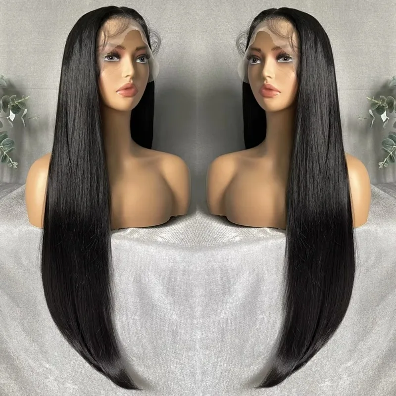 32inch Long Straight Free Part 13X4 Lace Hair Wigs Heat Resistant Natural Hairstyle Synthetic Lace Frontal Wig for Women
32inch Long Straight Free Part 13X4 Lace Hair Wigs Heat Resistant Natural Hairstyle Synthetic Lace Frontal Wig for Women