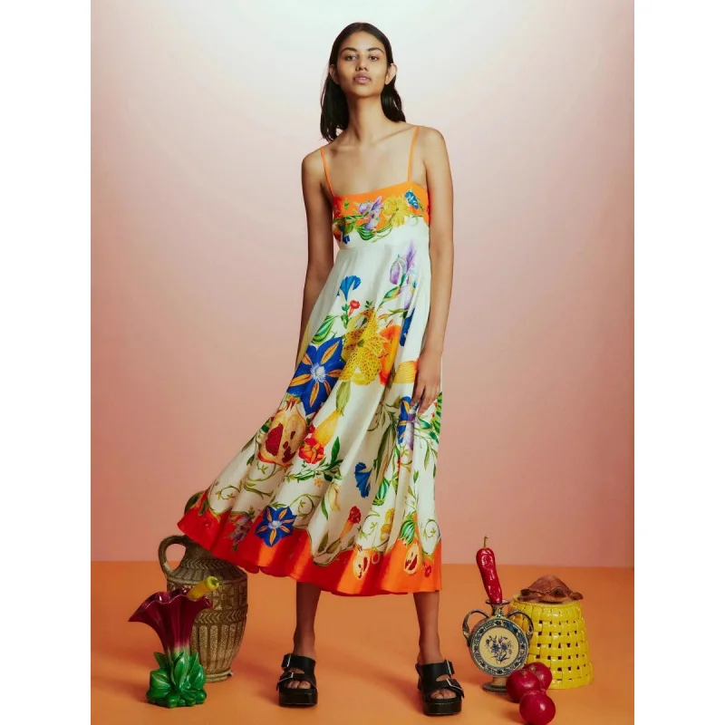 2025 New Personality Linen Positioning Flower Strap Off-Shoulder Flared Fashion Dress for Women C001
2025 New Personality Linen Positioning Flower Strap Off-Shoulder Flared Fashion Dress for Women C001