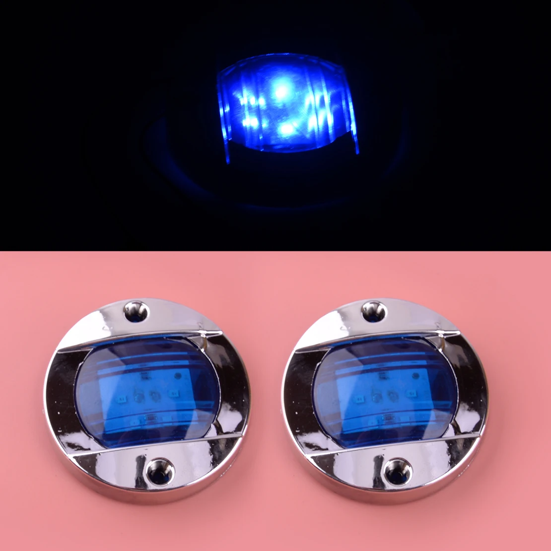 IP67 2Pcs Waterproof Blue LED Interior Cabin Deck Courtesy Lights For Camper Trailer Caravan RV Marine Boat Yacht
IP67 2Pcs Waterproof Blue LED Interior Cabin Deck Courtesy Lights For Camper Trailer Caravan RV Marine Boat Yacht