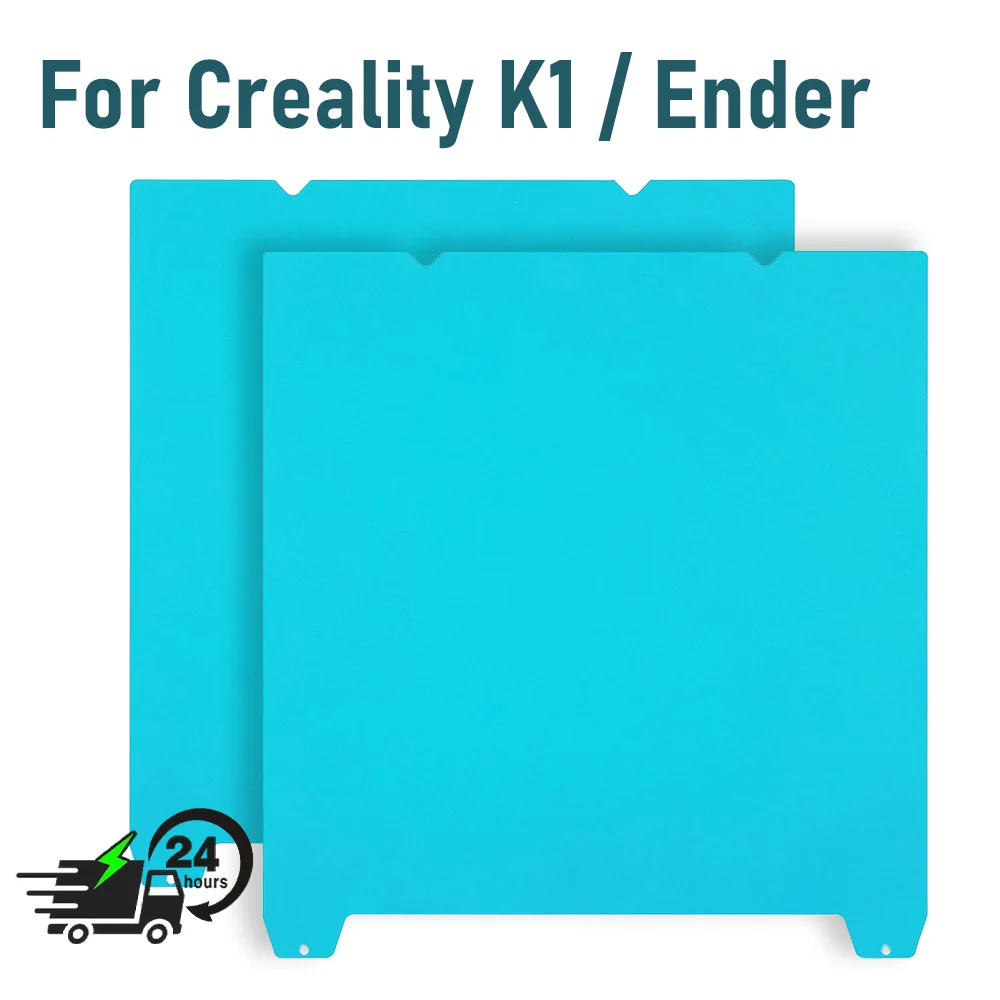 For Creality K1 K1C Build Plate 235x235mm Cold Plate For Ender 3 V3 SE KE Texture Spring Steel Sheet For Ender 3 S1 Pro K1 Max
For Creality K1 K1C Build Plate 235x235mm Cold Plate For Ender 3 V3 SE KE Texture Spring Steel Sheet For Ender 3 S1 Pro K1 Max