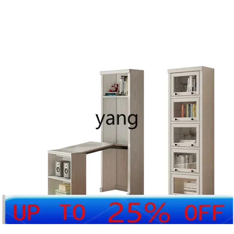 LTT folding desk bookcase integrated solid wood corner combination home learning computer desk
LTT folding desk bookcase integrated solid wood corner combination home learning computer desk