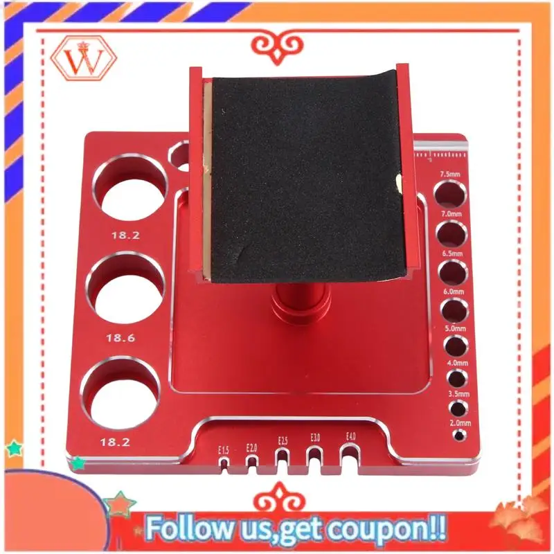 Metal RC Car Work Stand Repair Workstation Assembly Platform 360 Degree Rotation For TRX4M FMS SCX24 1/18 RC Car Parts Red
Metal RC Car Work Stand Repair Workstation Assembly Platform 360 Degree Rotation For TRX4M FMS SCX24 1/18 RC Car Parts Red