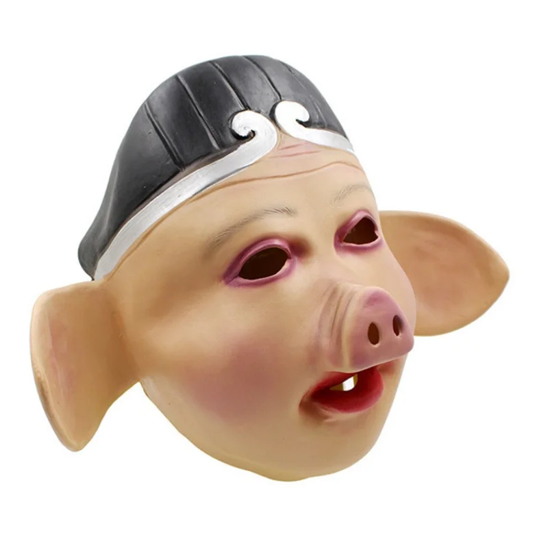 Pig Eight-Bite Mask Headgear, Monkey King Headgear with Hat, Props for "Journey to the West" Mask Headgear
Pig Eight-Bite Mask Headgear, Monkey King Headgear with Hat, Props for "Journey to the West" Mask Headgear